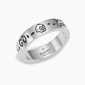 Gucci Silver Skull Ring